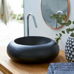 Acqua Black Terrazzo Washbasin Ref. 2109