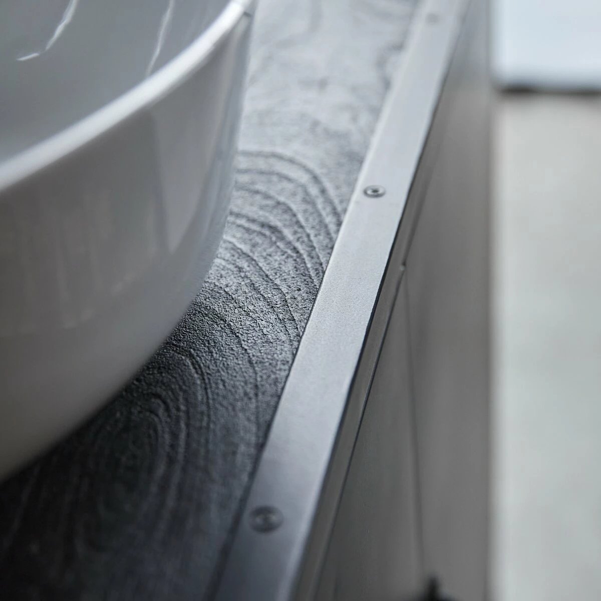 Arsène Solid Mango Wood And Metal Vanity Unit 90 Cm Ref. 3614 5 Arsène Solid Mango Wood And Metal Vanity Unit 90 Cm Ref. 3614 - Image 3