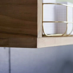 Arty Solid Teak Bathroom Shelf Ref. 2610 -TIKAMOON Sales 1200 1200 arty solid teak bathroom shelf 2
