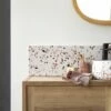 Ava Splashback In Brown Premium Terrazzo 120 Cm Ref. 6235 -TIKAMOON Sales 1200 1200 ava splashback in brown premium terrazzo 120 cm