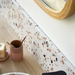 Ava Splashback In Brown Premium Terrazzo 120 Cm Ref. 6235 11 Ava Splashback In Brown Premium Terrazzo 120 Cm Ref. 6235 -TIKAMOON Sales 1200 1200 ava splashback in brown premium terrazzo 120 cm 3