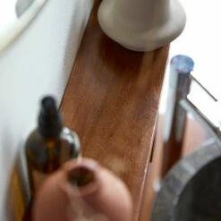 Bahya Solid Sheesham Horizontal Bathroom Shelf Ref. 2642 -TIKAMOON Sales 1200 1200 bahya solid sheesham horizontal bathroom shelf 2