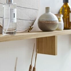 Bahya Solid Teak Horizontal Bathroom Shelf Ref. 2597 -TIKAMOON Sales 1200 1200 bahya solid teak horizontal bathroom shelf 3