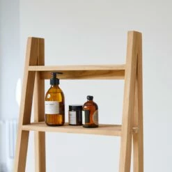 Bahya Solid Teak Shelf Ref. 1301 -TIKAMOON Sales 1200 1200 bahya solid teak shelf 4