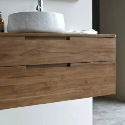 Baker Solid Reclaimed Teak Vanity Unit 115 Cm Ref. 2440 -TIKAMOON Sales 1200 1200 baker solid teak vanity unit 115 cm 6