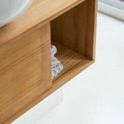 Basic Solid Teak Vanity Unit 140 Cm Ref. 1780 -TIKAMOON Sales 1200 1200 basic solid teak vanity unit 140 cm 5
