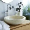 Calypso Cream Marble Washbasin Ref. 1119 1 Calypso Cream Marble Washbasin Ref. 1119 -TIKAMOON Sales 1200 1200 calypso cream marble washbasin