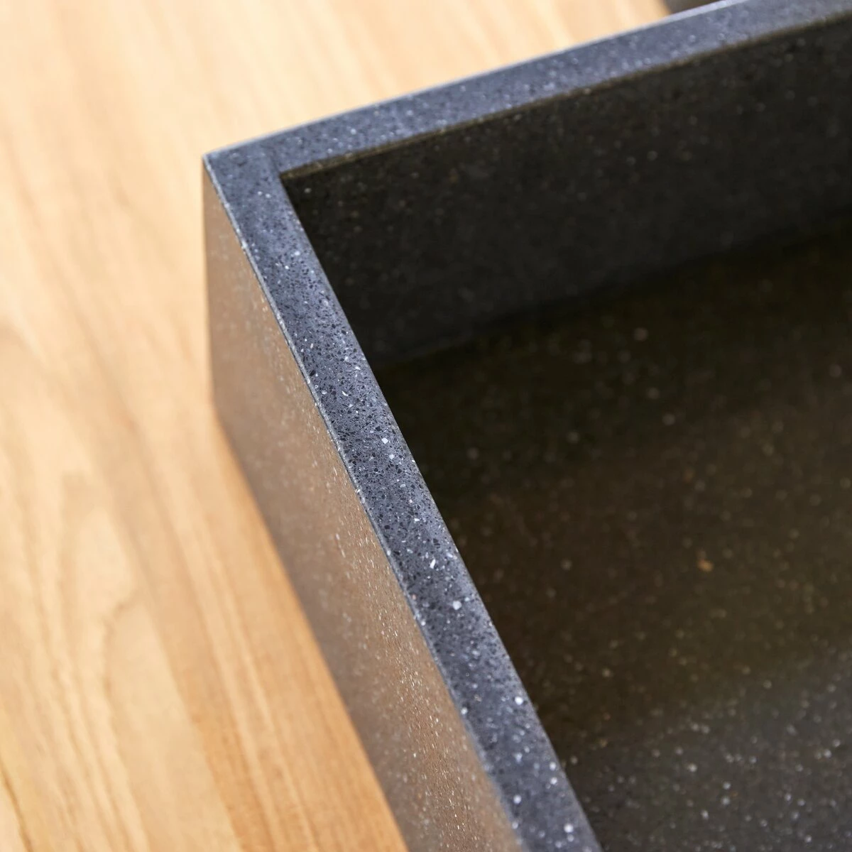 Ciro Square Black Premium Terrazzo Washbasin Ref. 3192 7 Ciro Square Black Premium Terrazzo Washbasin Ref. 3192 - Image 5