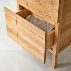 Easy Solid Oak And Ceramic Bathroom Unit 60 Cm Ref. 6178 -TIKAMOON Sales 1200 1200 easy 60 cm solid oak and ceramic bathroom unit 5