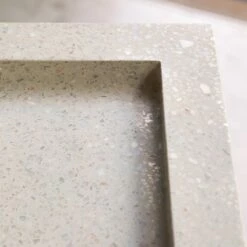 Edgar Solid Walnut And Moon Premium Terrazzo Vanity Unit 80 Cm Ref. 4724 -TIKAMOON Sales 1200 1200 edgar solid walnut and moon premium terrazzo vanity unit 80 cm 3