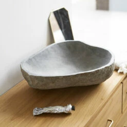 Nobu Pebble Washbasin Ref. 676 -TIKAMOON Sales 1200 1200 galet nobu pebble washbasin 5