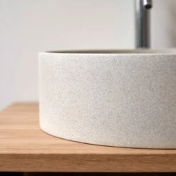 Front Page -TIKAMOON Sales 1200 1200 gina round cream terrazzo washbasin 1