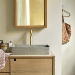 Iris Grey Concrete Washbasin Ref. 6057 -TIKAMOON Sales 1200 1200 iris grey concrete washbasin 4