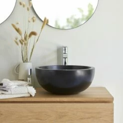 Isa Black Terrazzo Washbasin Ref. 1775
