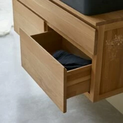 Jacob Solid Oak Vanity Unit 120 Cm Ref. 3883 -TIKAMOON Sales 1200 1200 jacob solid oak vanity unit 120 cm 4