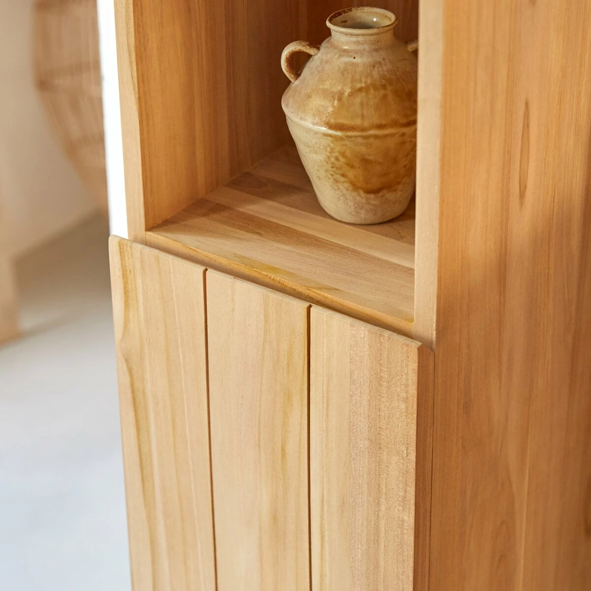 Jill Solid Teak Column Ref. 2576 5 Jill Solid Teak Column Ref. 2576 - Image 3