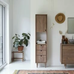 Jonàk Solid Walnut Column Ref. 3932