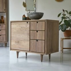 Jonàk Solid Walnut Vanity Unit 95 Cm Ref. 3935 -TIKAMOON Sales 1200 1200 jonak solid walnut vanity unit 95 cm 3