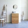 Karl Solid Oak And Ceramic Bathroom Cabinet 60 Cm Ref. 2676 1 Karl Solid Oak And Ceramic Bathroom Cabinet 60 Cm Ref. 2676 -TIKAMOON Sales 1200 1200 karl solid oak and ceramic bathroom cabinet 60 cm