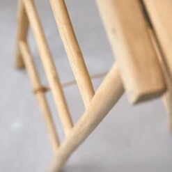 Kilim Solid Teak Double Towel Rack Ref. 3647 -TIKAMOON Sales 1200 1200 kilim solid teak double towel rack 4