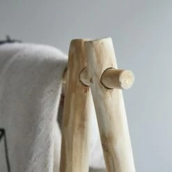 Kilim Solid Teak Single Towel Rack Ref. 3683 -TIKAMOON Sales 1200 1200 kilim solid teak single towel rack 3