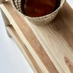 Kilim Solid Teak Towel Rack Ref. 3629 -TIKAMOON Sales 1200 1200 kilim solid teak towel rack 7