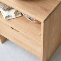 Kwarto Solid Oak Vanity Unit 60 Cm Ref. 3802 -TIKAMOON Sales 1200 1200 kwarto solid oak vanity unit 60 cm 3