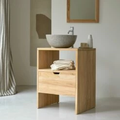 Kwarto Solid Teak Vanity Unit 60 Cm Ref. 2195 -TIKAMOON Sales 1200 1200 kwarto solid teak vanity unit 60 cm 3