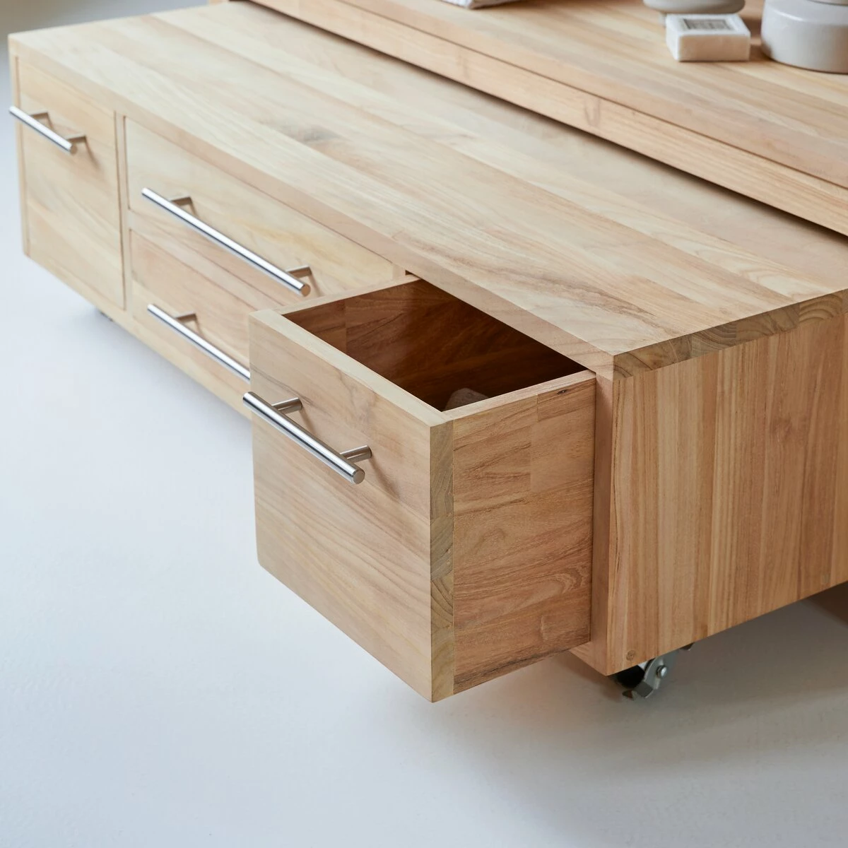 Layang Solid Teak Vanity Unit 120 Cm Ref. 1714 8 Layang Solid Teak Vanity Unit 120 Cm Ref. 1714 - Image 6