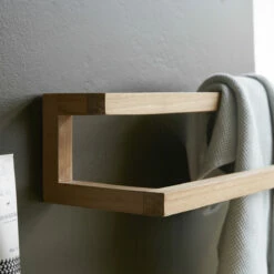 Léo Solid Teak Wall-mounted Towel Rack Ref. 2779 -TIKAMOON Sales 1200 1200 leo solid teak wall mounted towel rack 2