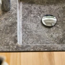 Line Solid Teak And Marble Bathroom Cabinet 85 Cm Ref. 2575 -TIKAMOON Sales 1200 1200 line solid teak and marble bathroom cabinet 85 cm 5