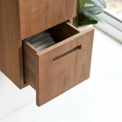 Line Solid Walnut High Storage Unit Ref. 4871 -TIKAMOON Sales 1200 1200 line solid walnut high storage unit 3