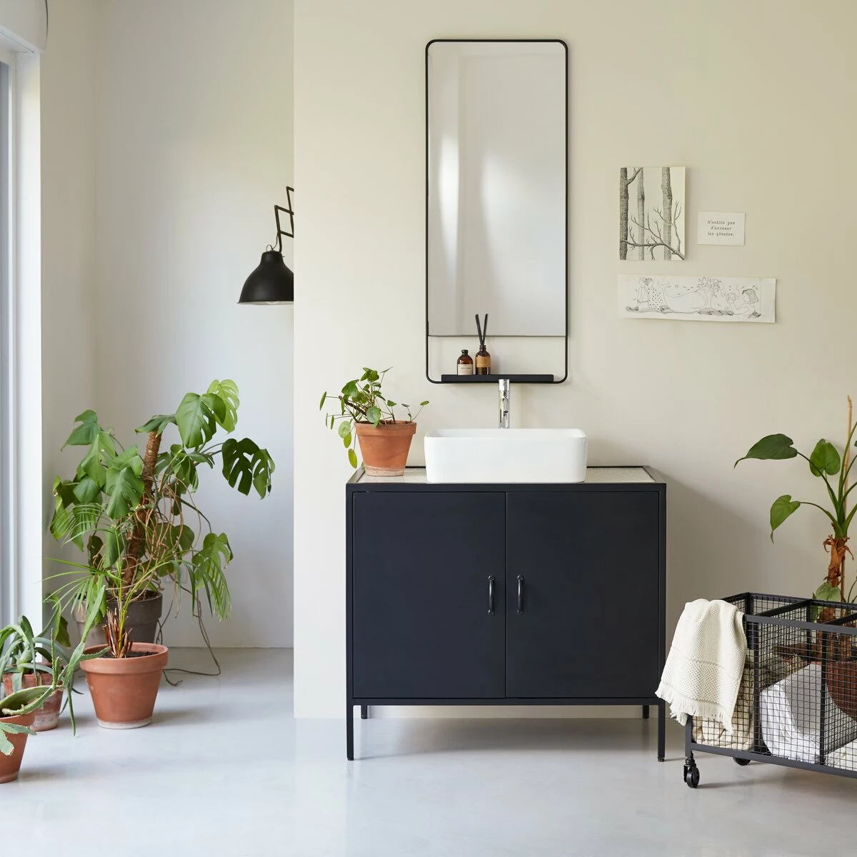 Lizzie Terrazzo And Metal Vanity Unit 90 Cm Ref. 4013 3 Lizzie Terrazzo And Metal Vanity Unit 90 Cm Ref. 4013