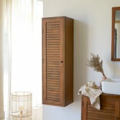 Loggia Tall Solid Acacia Bathroom Cabinet Ref. 2592 11 Loggia Tall Solid Acacia Bathroom Cabinet Ref. 2592 -TIKAMOON Sales 1200 1200 loggia solid acacia column 3