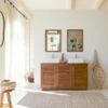 Loggia Solid Acacia Wood Vanity Unit 140 Cm Ref. 2595