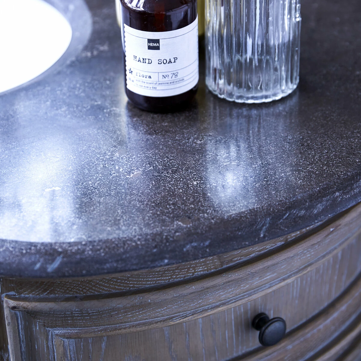 Louise Oak And Stone Vanity Unit 110 Cm Ref. 1812 5 Louise Oak And Stone Vanity Unit 110 Cm Ref. 1812 - Image 3