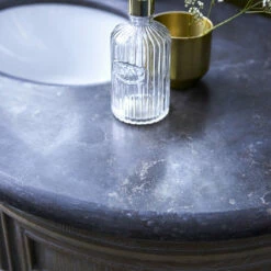 Louise Oak And Stone Vanity Unit 180 Cm Ref. 1813 -TIKAMOON Sales 1200 1200 louise oak and stone bathroom cabinet 180 cm 4