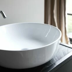 Luna Ceramic Washbasin Ref. 3612 11 Luna Ceramic Washbasin Ref. 3612 -TIKAMOON Sales 1200 1200 luna ceramic washbasin 4