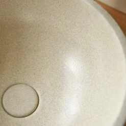 Micha Round Cream Terrazzo Washbasin Ref. 6105 -TIKAMOON Sales 1200 1200 micha round washbasin in cream terrazzo 4
