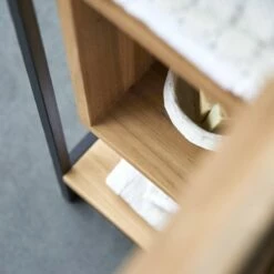 Michal Solid Teak And Metal Base Unit Ref. 2300 -TIKAMOON Sales 1200 1200 michal solid teak and metal base unit 5