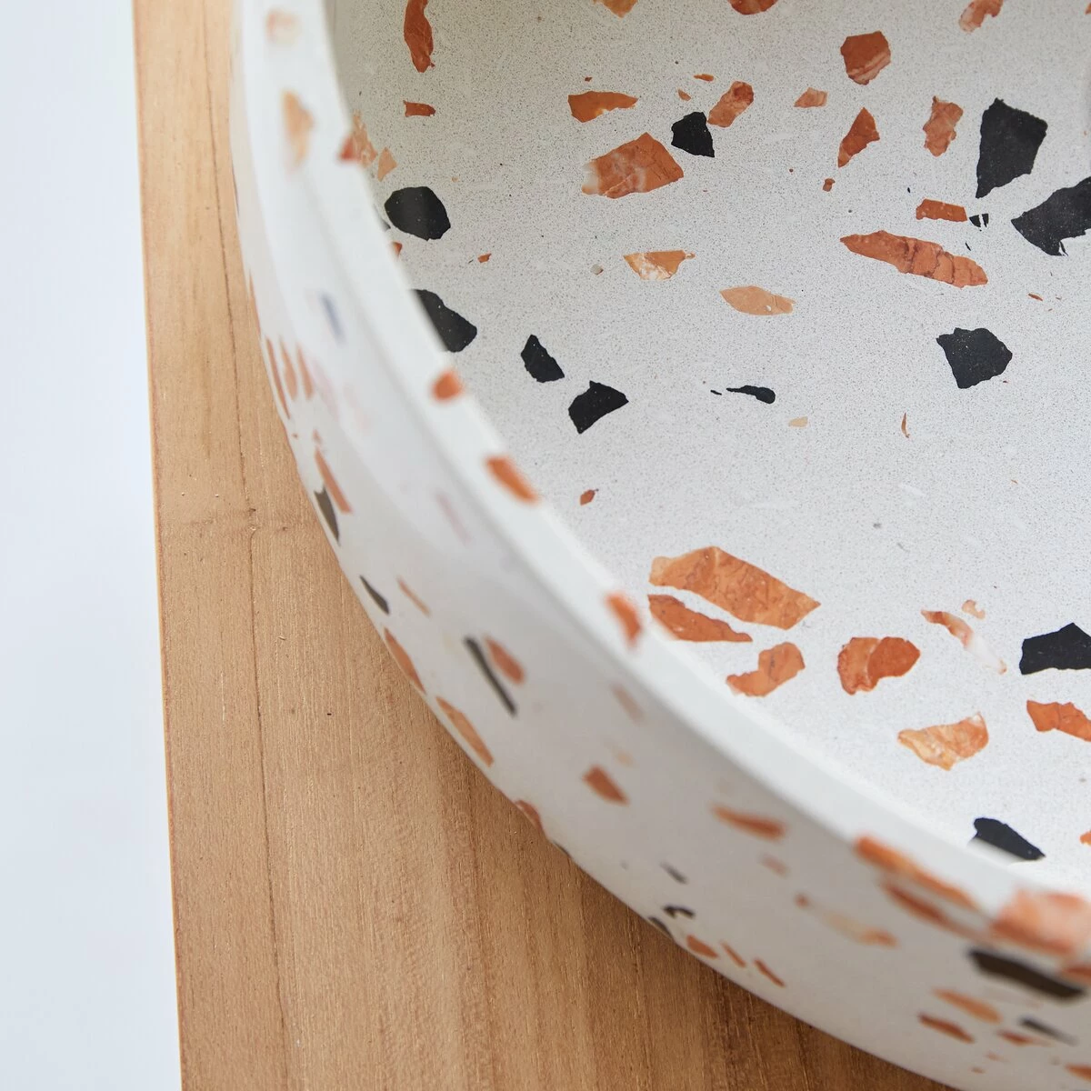 Milos Round Brown Premium Terrazzo Basin Ref. 6225 4 Milos Round Brown Premium Terrazzo Basin Ref. 6225 - Image 2