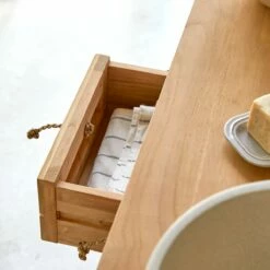 Minimalys Solid Teak Vanity Unit 145 Cm Ref. 2281 -TIKAMOON Sales 1200 1200 minimalys solid teak vanity unit 145 cm 5