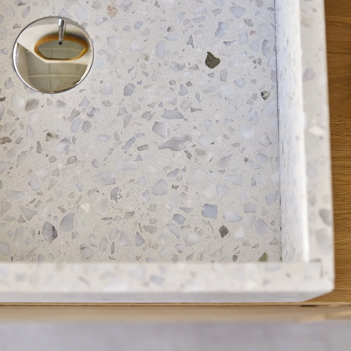 Made Moon Square Premium Terrazzo Washbasin Ref. 6447 4 Made Moon Square Premium Terrazzo Washbasin Ref. 6447 - Image 2