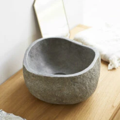 Nobu Basalt Washbasin Ref. 1203 11 Nobu Basalt Washbasin Ref. 1203 -TIKAMOON Sales 1200 1200 nobu basalt washbasin 4