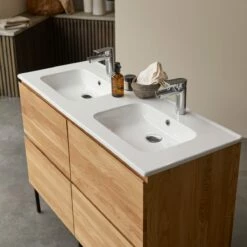Nova Solid Oak And Ceramic Vanity Unit 120 Cm Ref. 6079 13 Nova Solid Oak And Ceramic Vanity Unit 120 Cm Ref. 6079 -TIKAMOON Sales 1200 1200 nova solid oak and ceramic vanity unit 120 cm 4