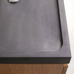 Nova Solid Oak And Lava Stone Vanity Unit 80 Cm Ref. 6173 -TIKAMOON Sales 1200 1200 nova solid oak and lava stone vanity unit 80 cm 2