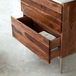 Nova Solid Sheesham And Moon Premium Terrazzo Vanity Unit 80 Ref. 4988 -TIKAMOON Sales 1200 1200 nova solid sheesham and moon premium terrazzo vanity unit 80 2