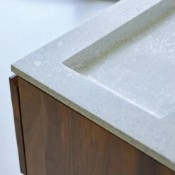 Nova Solid Sheesham And Moon Premium Terrazzo Vanity Unit 80 Ref. 4988 -TIKAMOON Sales 1200 1200 nova solid sheesham and moon premium terrazzo vanity unit 80 4