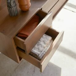 Parker Solid Reclaimed Teak Vanity Unit 120 Cm Ref. 2439 -TIKAMOON Sales 1200 1200 parker solid teak vanity unit 120 cm 5