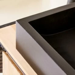 Pegase Black Terrazzo Washbasin Ref. 2235 -TIKAMOON Sales 1200 1200 pegase black terrazzo washbasin 2